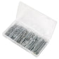 Sealey Split Pin Assortment 555pc Small Sizes Imperial & Metric AB001SP