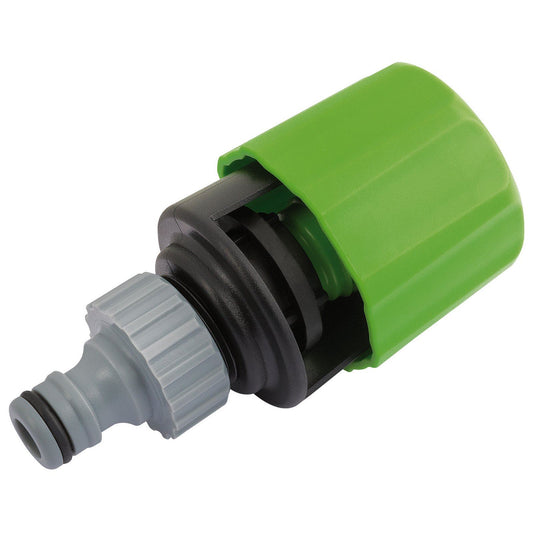 Draper Multi-Tap Connector Use To Connect To A Wide Variety Of Sink Taps - Green - 24869