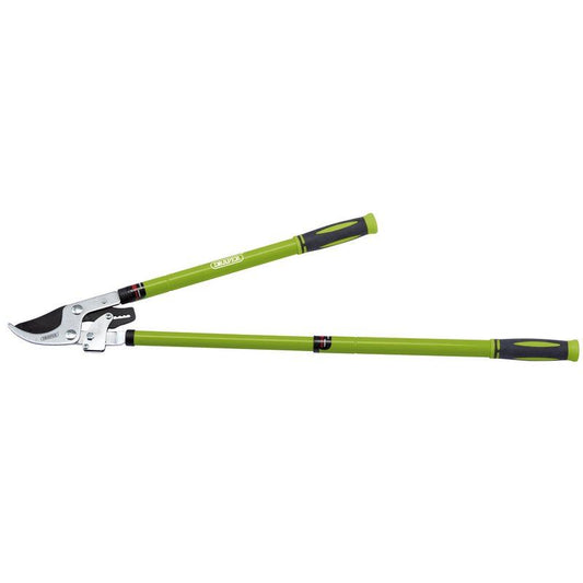 1x Draper Telescopic Ratchet Action Bypass Loppers With Steel Handles - 36833