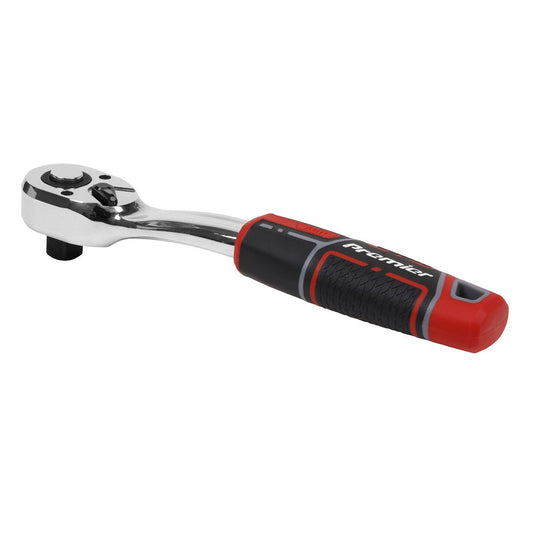 Sealey Ratchet Wrench 1/2"Sq Drive Offset Pear-Head with Flip Reverse AK8939