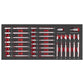 Sealey Premier TRX-Star*, Hex & Spline Bit Set with Tool Tray 44pc TBT60