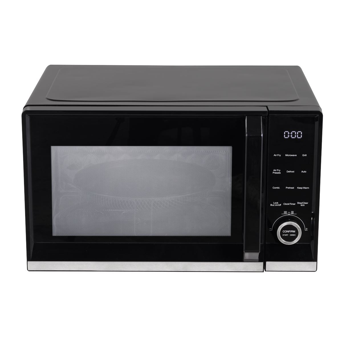 Baridi 7-in-1 Air Fryer Microwave & Grill, 28L Capacity - Black DH277