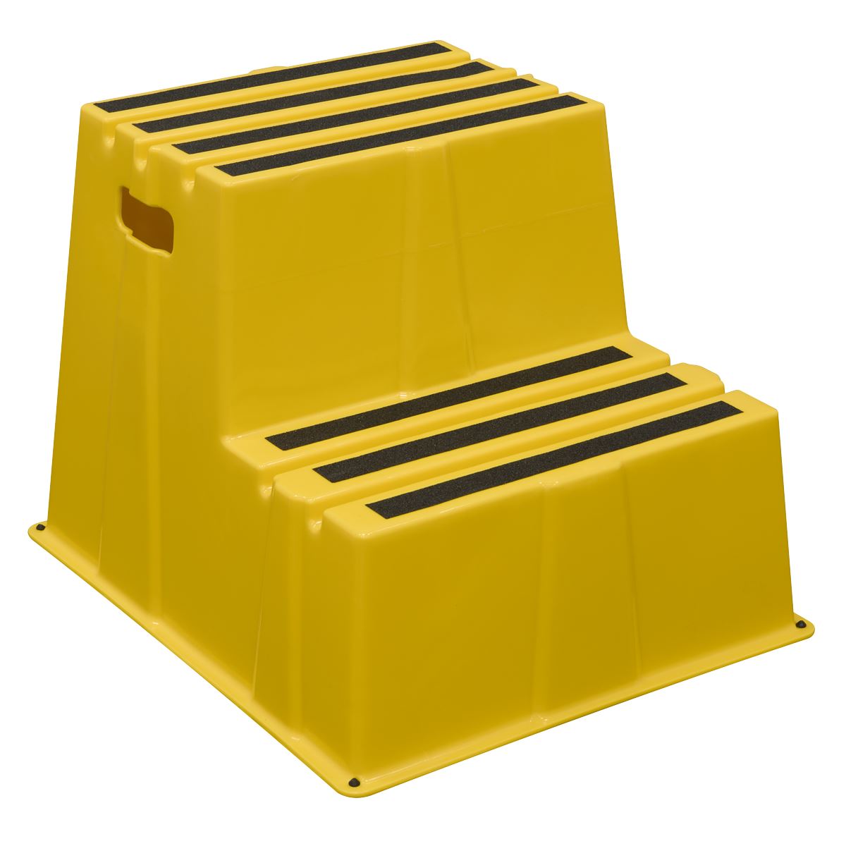 Sealey Heavy-Duty 2-Step Safety Steps with Anti-Slip Treads 150kg Capacity