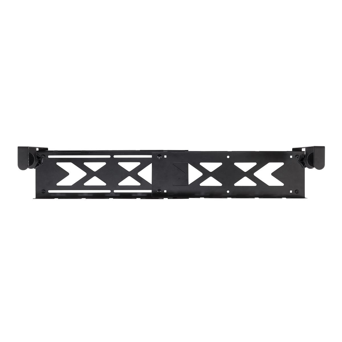 Dellonda Extendable Cable Management Tray 435/730 x 130 x 190 - Black DH276