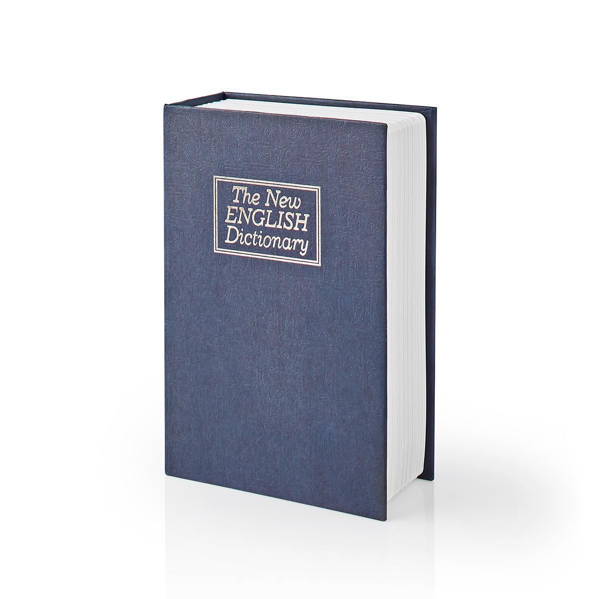 Nedis Vault Book Safe Key Lock Indoor Inner volume 0.86 2 Keys Included - BOOKSEDS01BU