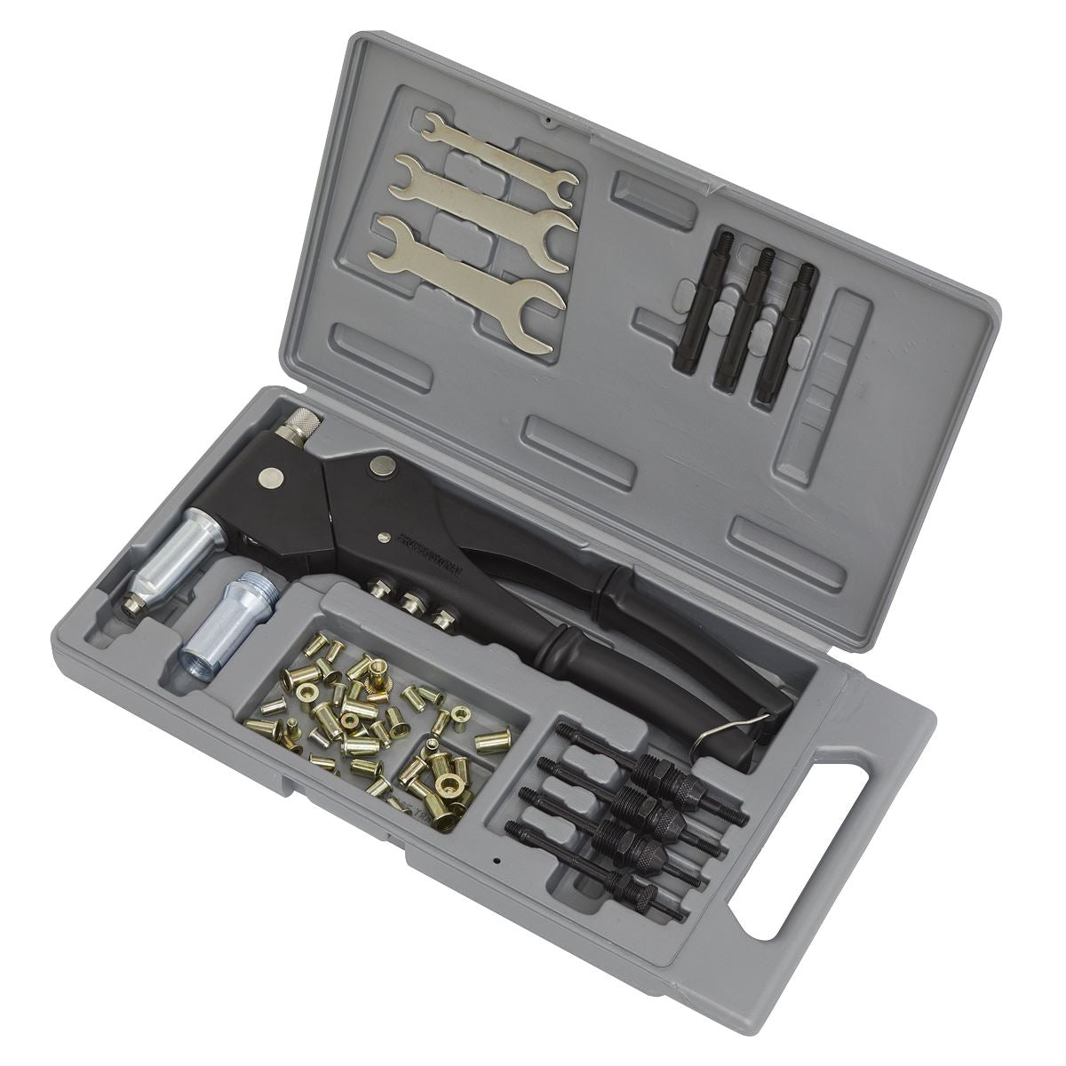 Sealey Blind Nut & Stud Riveting Kit AK396
