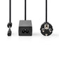 Nedis Notebook Adapter Universal 8 Connectors 45W Output 9.5V to 20V/3 A (Max.) - NBAU4501FBK