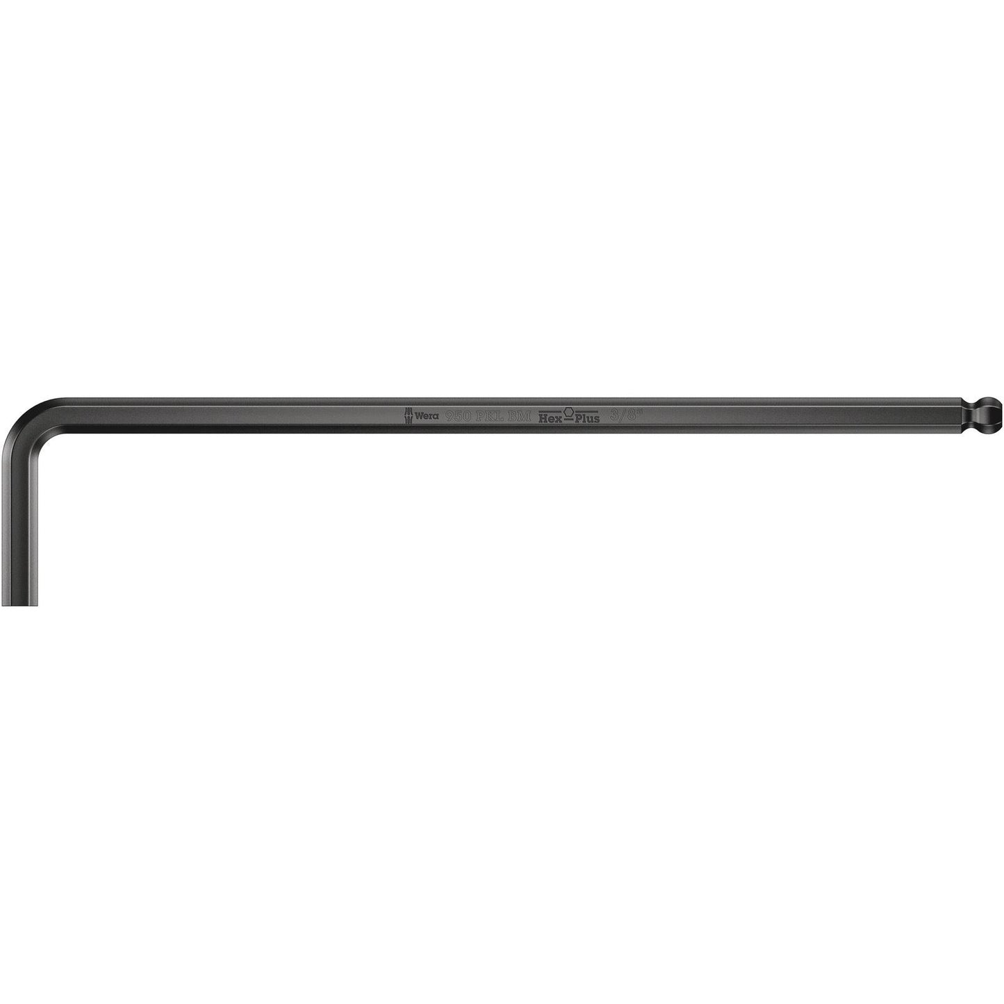 Wera 950Pkl Hex Key 5/16"/200 Long Ballend Blacklaser 022082