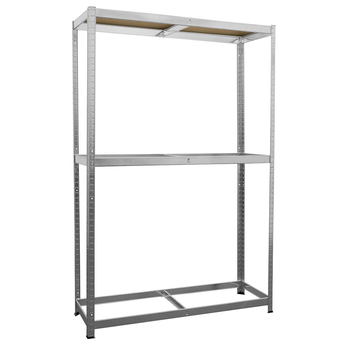 Sealey 2-Level Tyre Rack with Shelf 150kg Capacity Per Level STR008