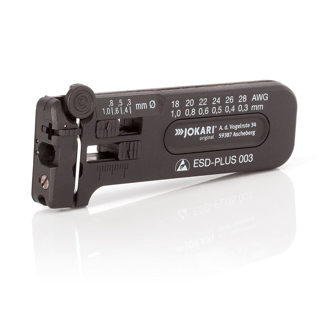 Jokari ESD Precision Stripper for AWG 28 to 18 (0.30 - 1.00 mm �) T40029