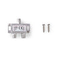 Nedis Satellite F-Splitter Max 6.5 dB gain 5 to 2400 MHz 2 Outputs - SSPL210ME