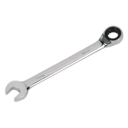 Sealey Reversible Ratchet Combination Spanner 13mm RRCW13