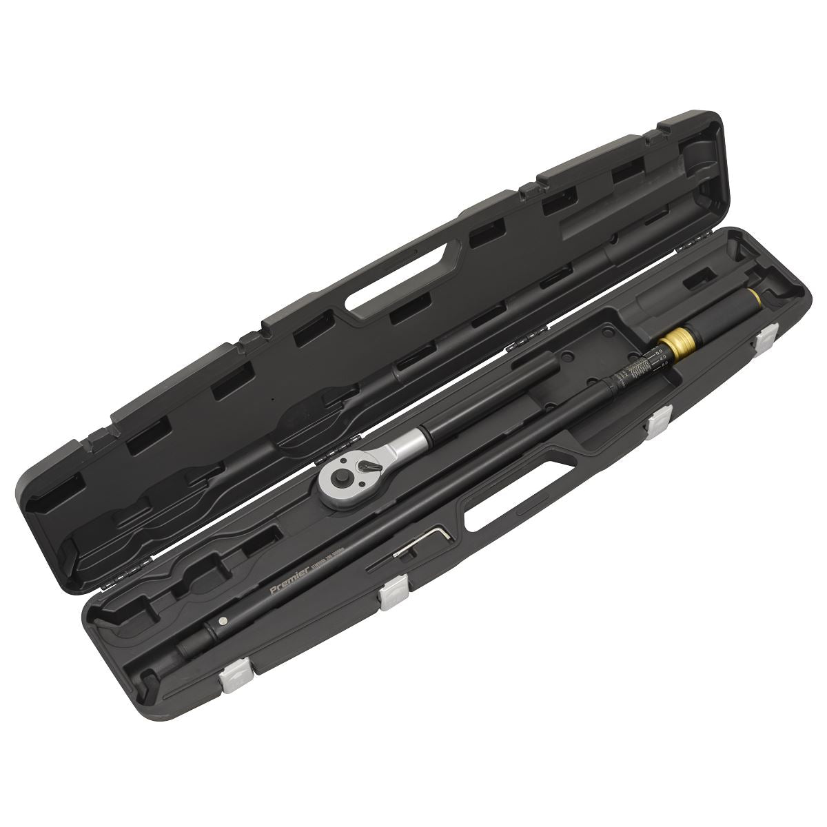 Sealey Black Torque Wrench Micrometer 3/4"Sq Drive Calibrated 200-1000Nm STW908B