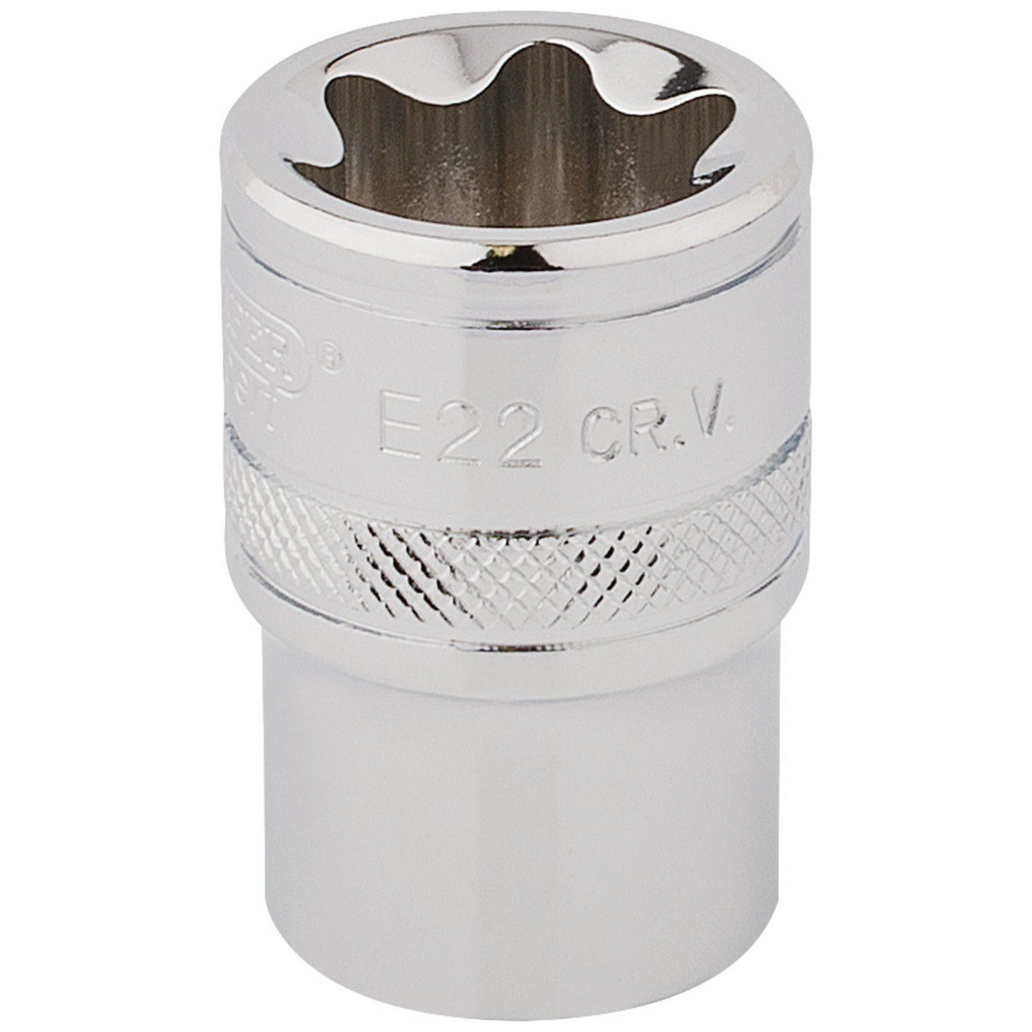 Draper Expert Quality 1/2" Square Drive TX-Star Socket - E22 - 34372