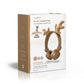 Nedis Wired Headphones 1.2m On-Ear Detachable Magnetic Ears Rudy Reindeer Brown - HPWD4000BN