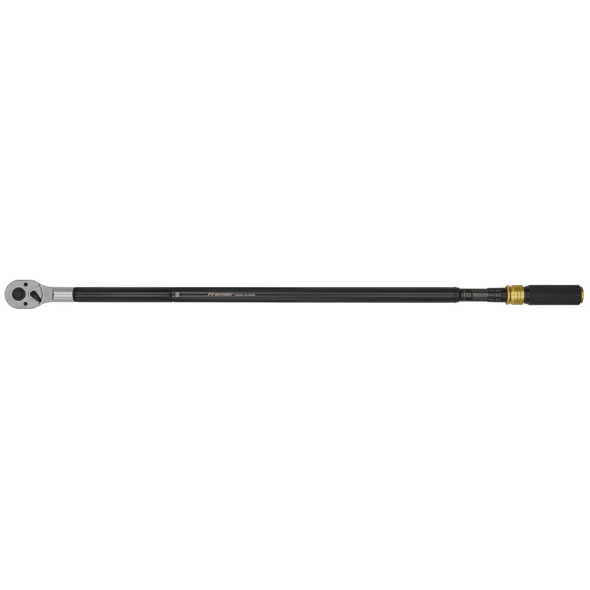 Sealey Black Torque Wrench Micrometer 3/4"Sq Drive Calibrated 200-1000Nm STW908B