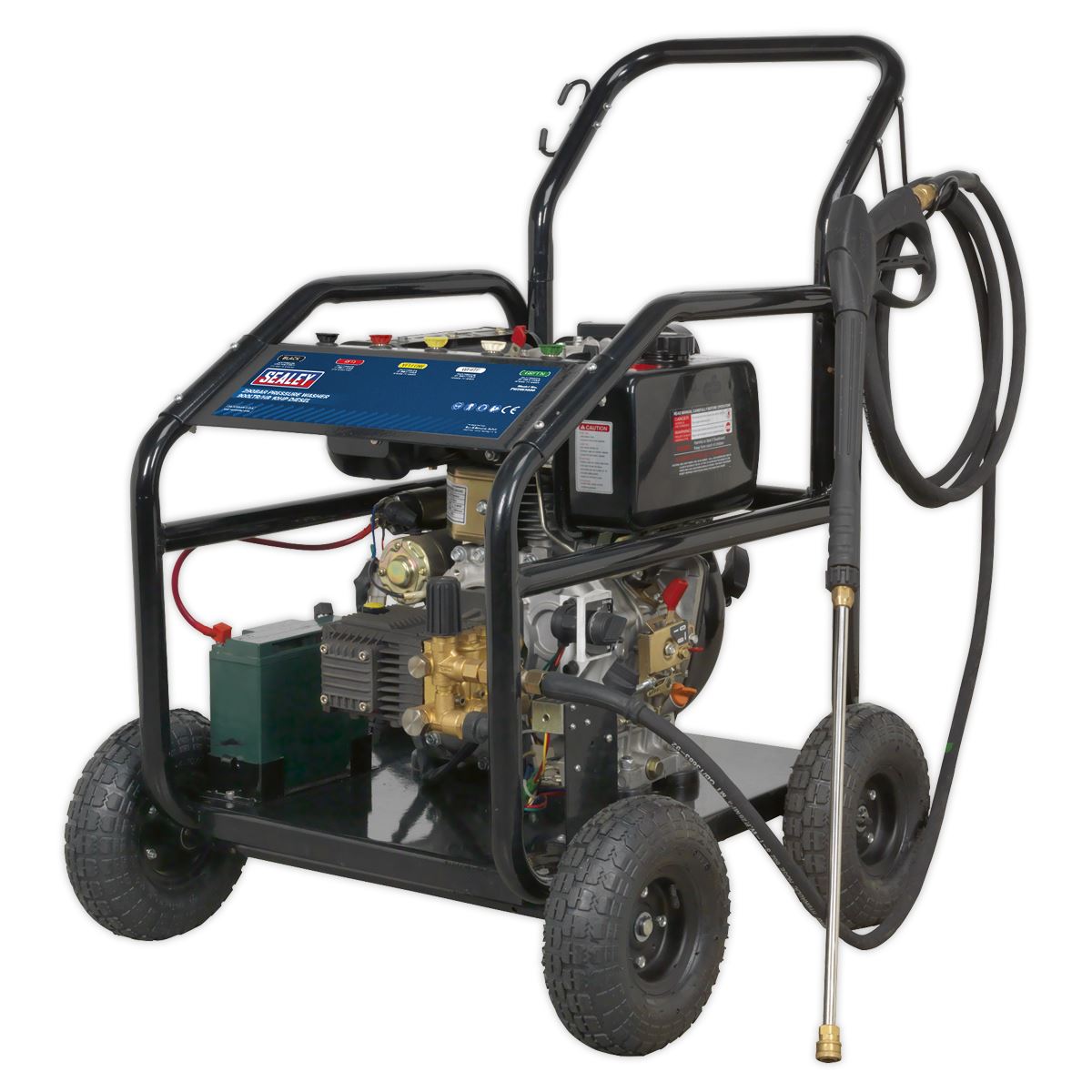 Sealey Pressure Washer 290bar 900L/hr 10hp Diesel PWDM3600