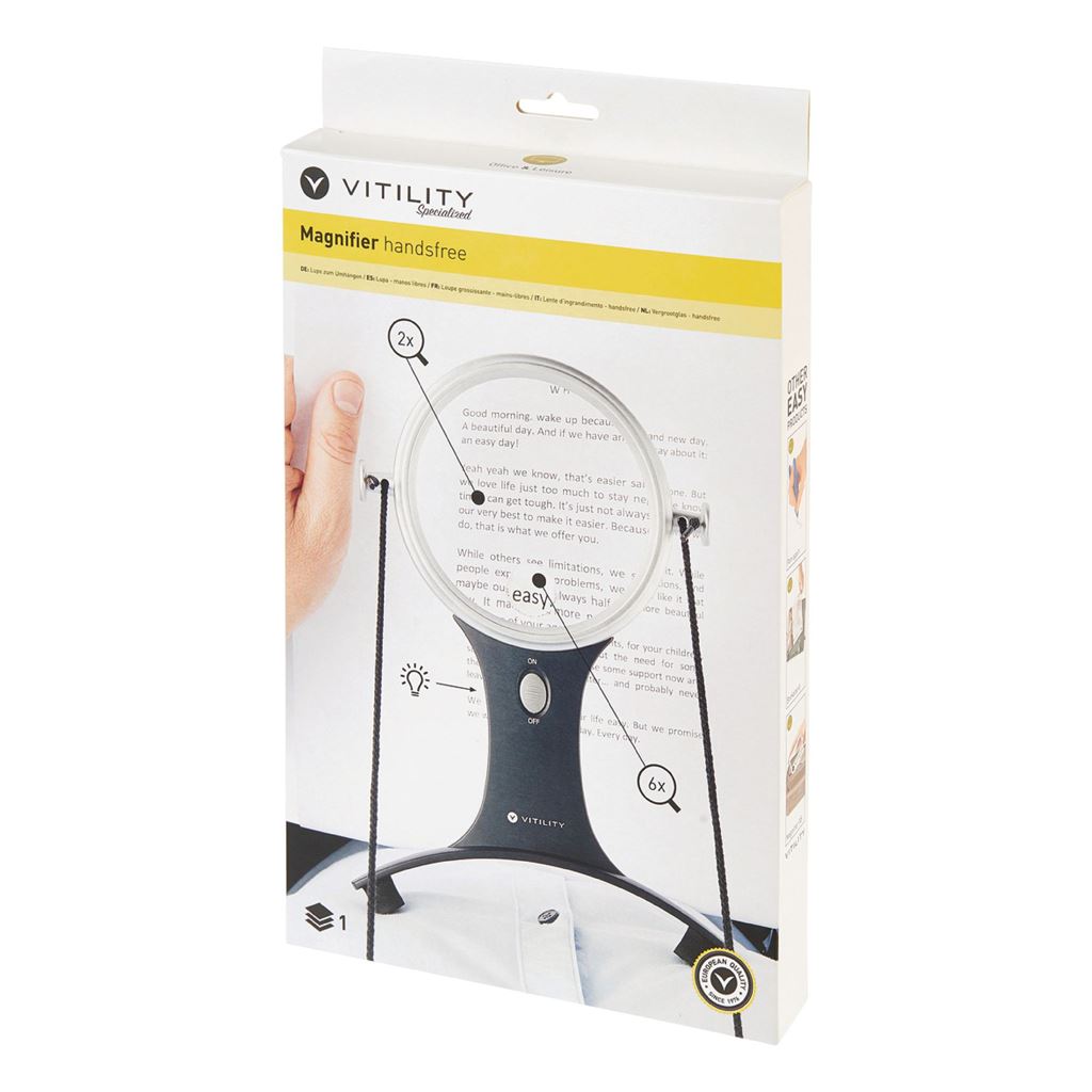 Vitility Magnifier to Handsfree