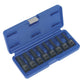 Sealey Impact TRX-Star* Socket Bit Set 8pc 1/2"Sq Drive AK5602