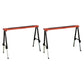 Sealey Fold Down Trestle with Adjustable Legs - Pair FTAL12