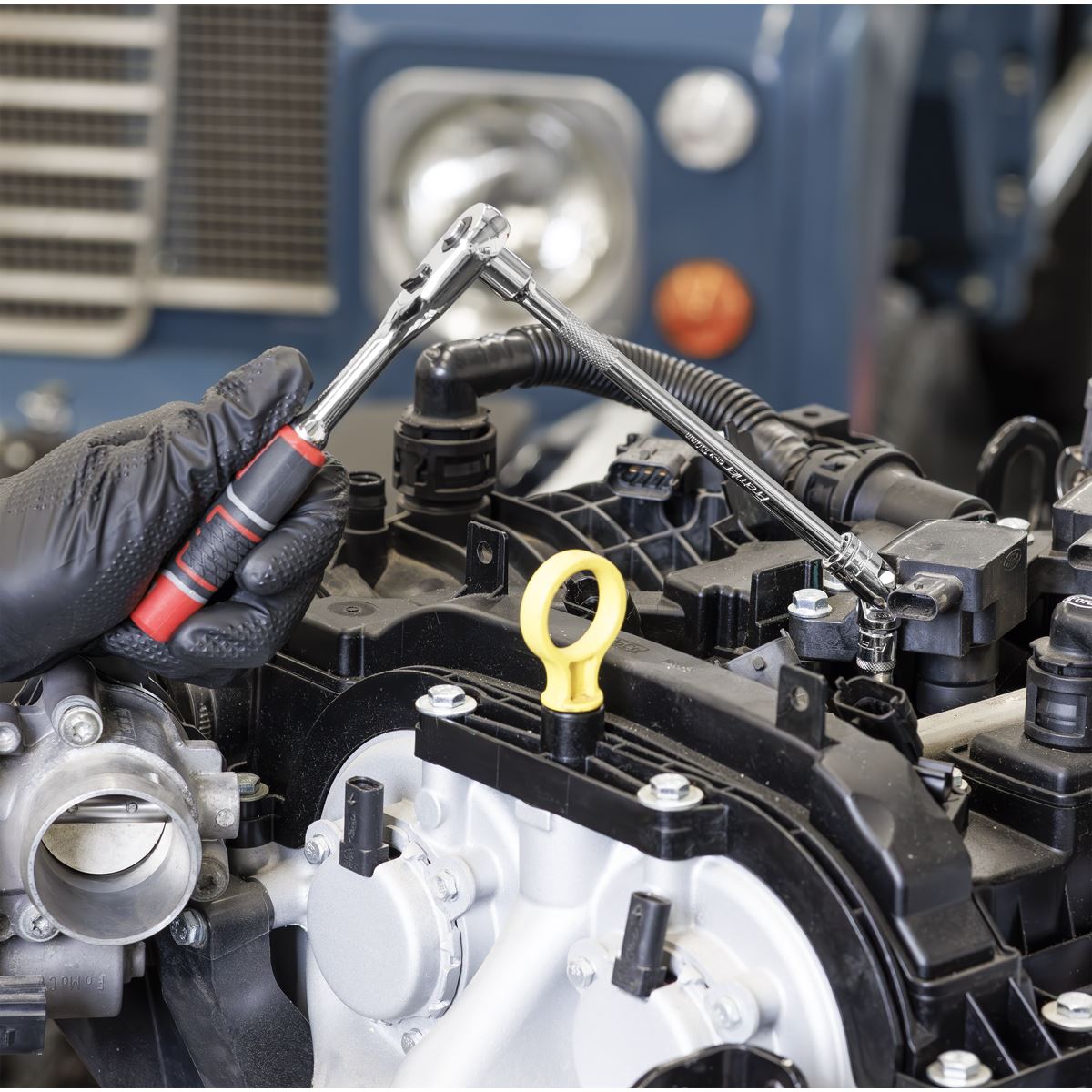 Sealey Premier Socket Set with Tool Tray 1/4"Sq Drive 44pc TBT40