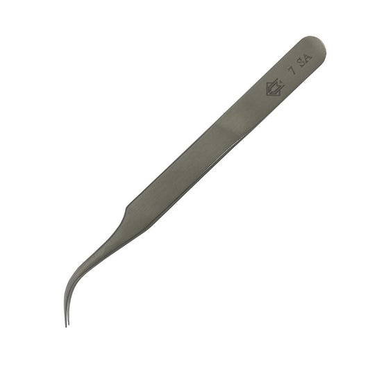 Piergiacomi Tweezers with very fine curved tips for easy gripping in tight spaces