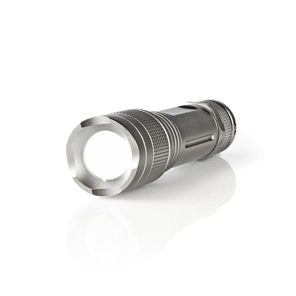 Nedis LED Torch 5W 330 lm IPX5 Grey LTRH5WGY