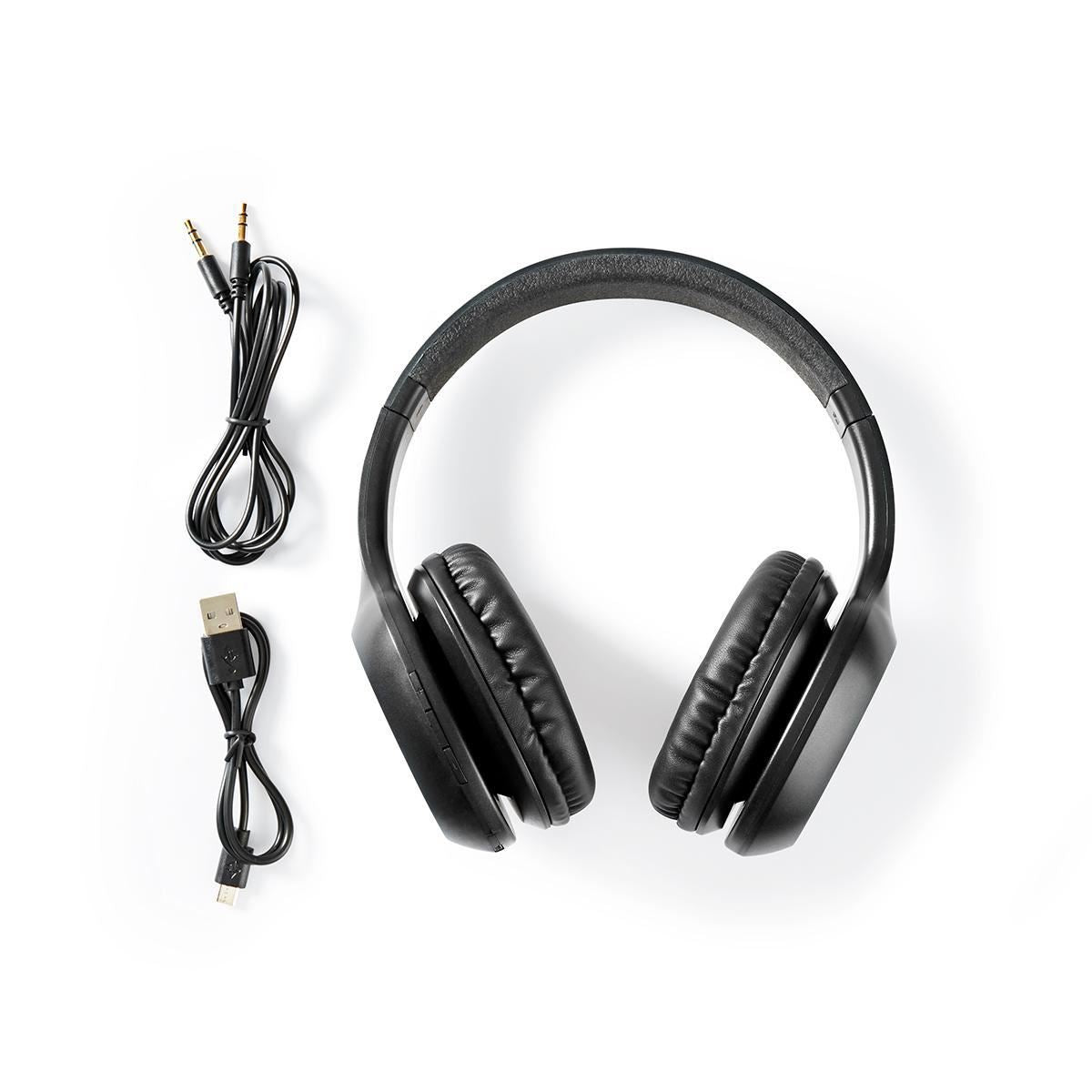 Nedis Wireless Headphones Bluetooth® Over-ear Black