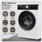Baridi 8/5kg Washer Dryer, Front Loading, 1400rpm Energy Rating A � White DH263
