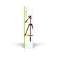 Nedis Tripod Pan & Tilt Max 2 kg 130cm Black/Silver TPOD2100BZ