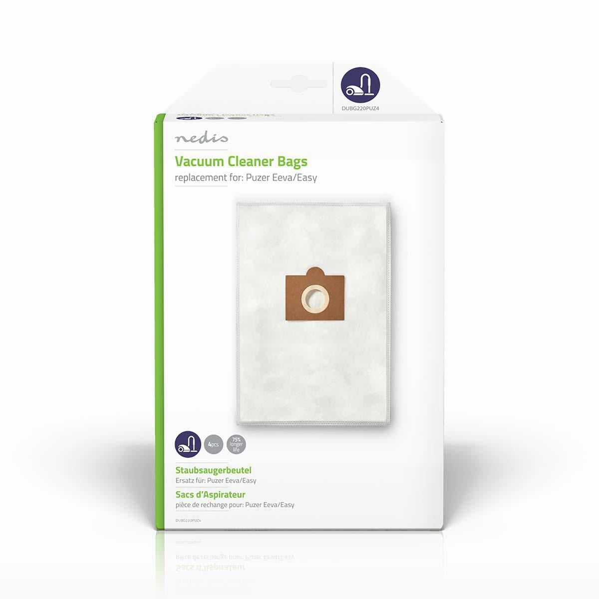 Nedis Vacuum Cleaner Bag Puzer Eeva/Easy DUBG220PUZ4