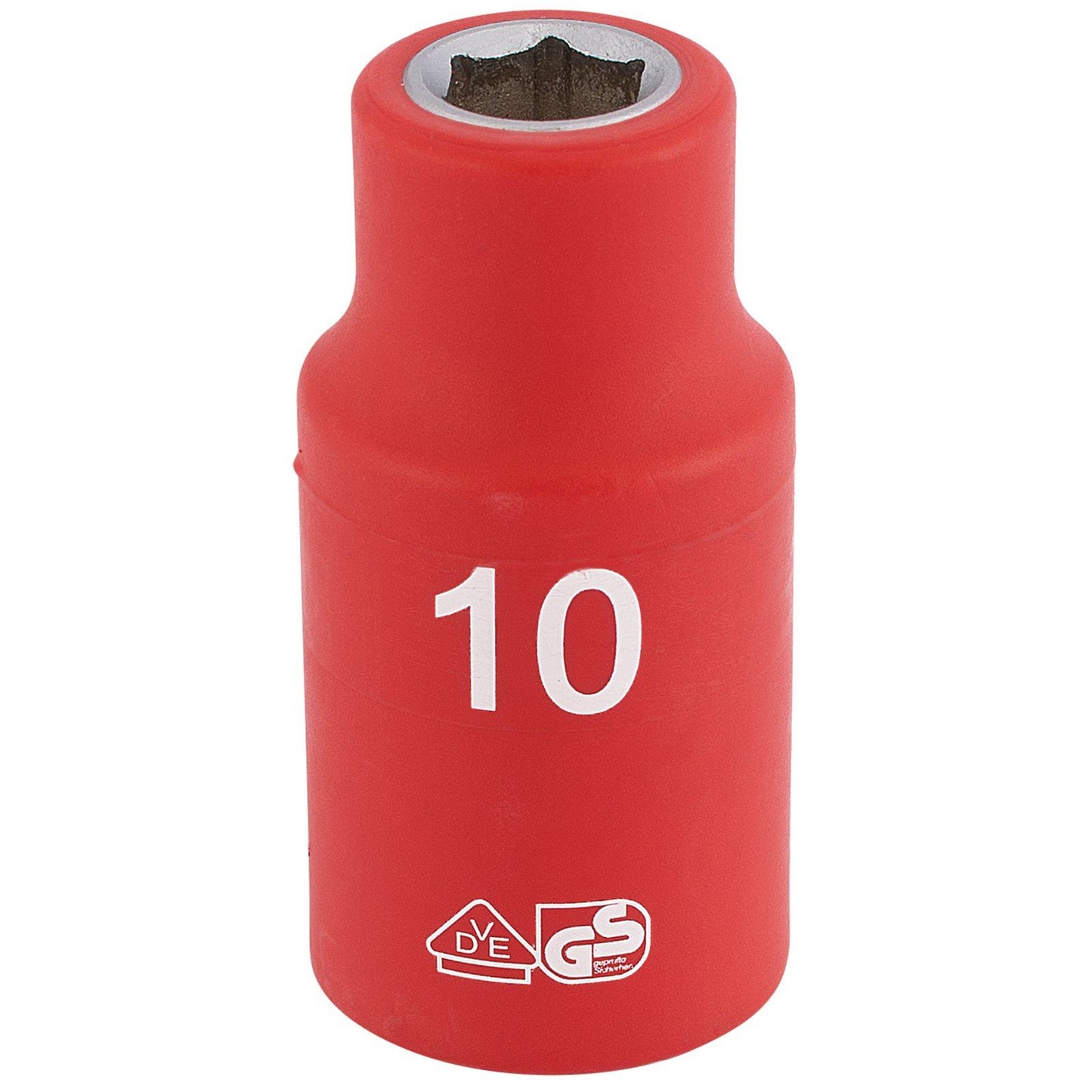 Draper 1/2" Square Drive Fully Insulated VDE Socket (10mm) - 31756