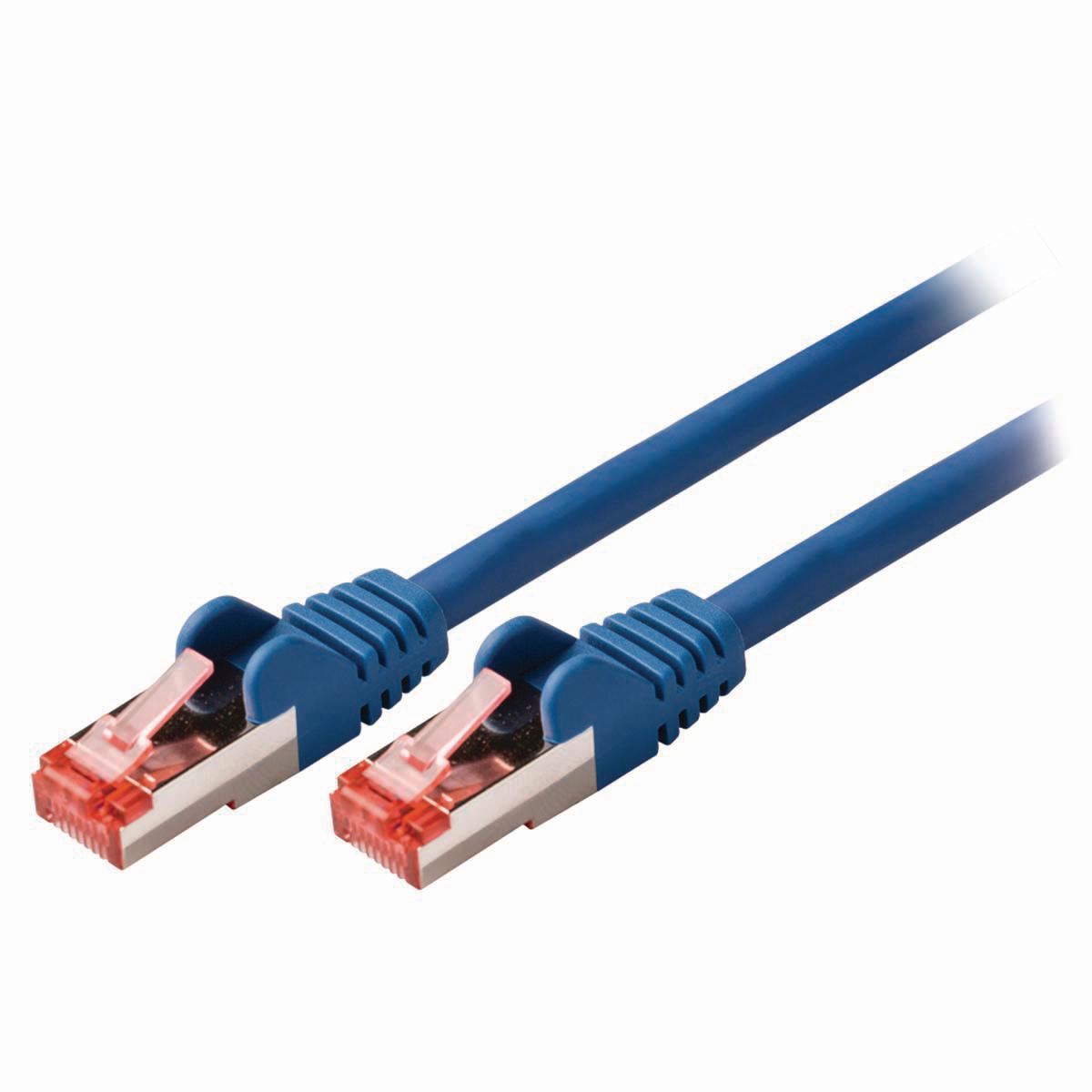 Nedis Cat 6 S/FTP Network Cable RJ45 Male to RJ45 Male 5m Blue CCGP85221BU50