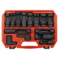 Sealey Oxygen & Diesel Injector Window Socket Set 1/2"Sq Drive 14pc SX045