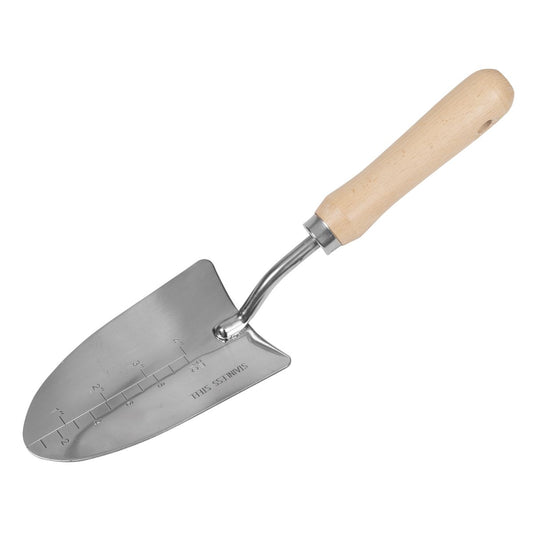 Sealey Premier Hand Trowel with Ash Handle & Stainless Steel Blade GTWH003