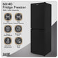 Baridi 50/50 Smart Frost Fridge Freezer 254L Capacity � Black DH329