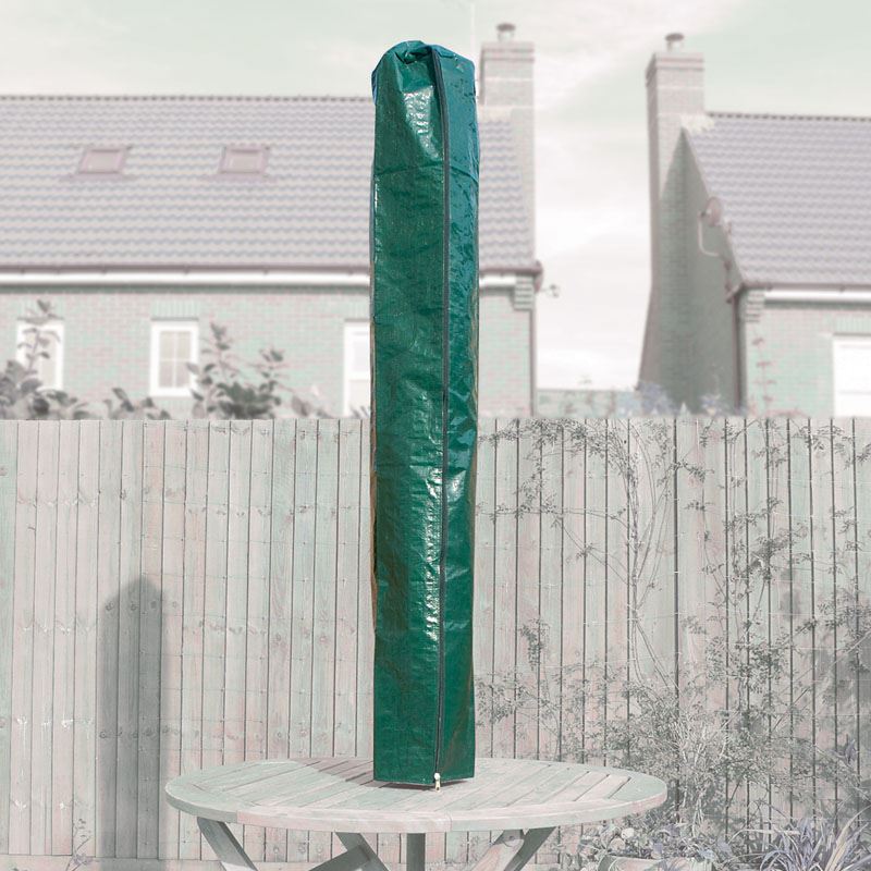 Draper 76233 Heavy Duty Parasol Rotary Clothes Airer Line Cover Weather Garden