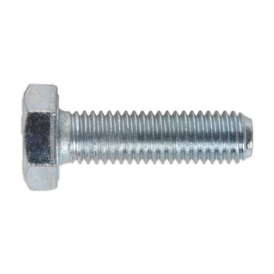 Sealey HT Setscrew M10 x 35mm 8.8 Zinc Pack of 25 SS1035