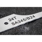 Sealey Sealey Air Saw Blade 24tpi - Pack of 15 SA345/B2415