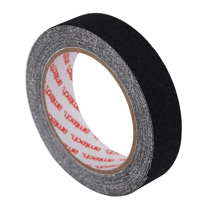 Amtech Roll of waterproof anti-slip grip tape (5m x 24mm) - W8250
