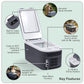 Dellonda 16L Portable Cool Box 12V/230V DL167