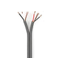 Nedis Balanced Audio Cable 2x (2x 0.16 mm²) 100m Reel Grey COTR15001GY100
