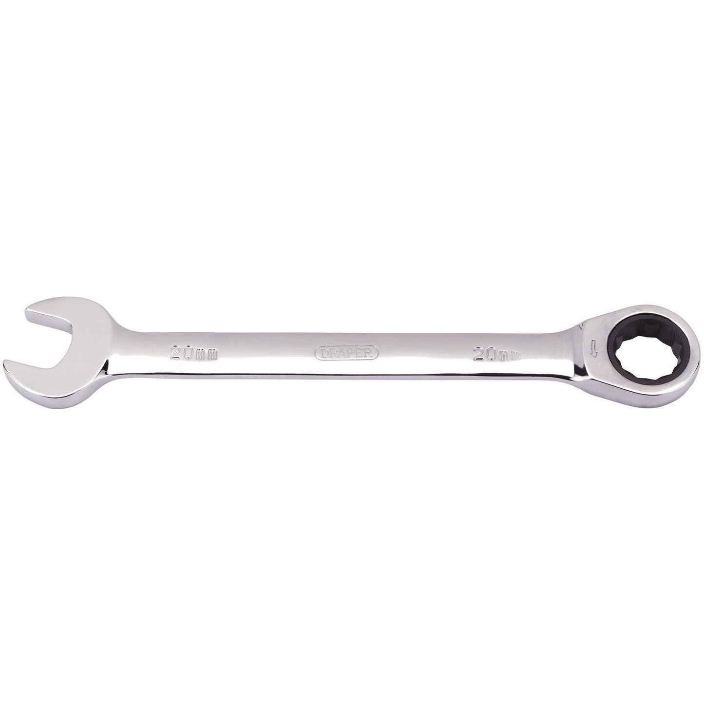 Draper 31019 8230mm Hi-Torq 20mm Metric Ratcheting Combination Spanner