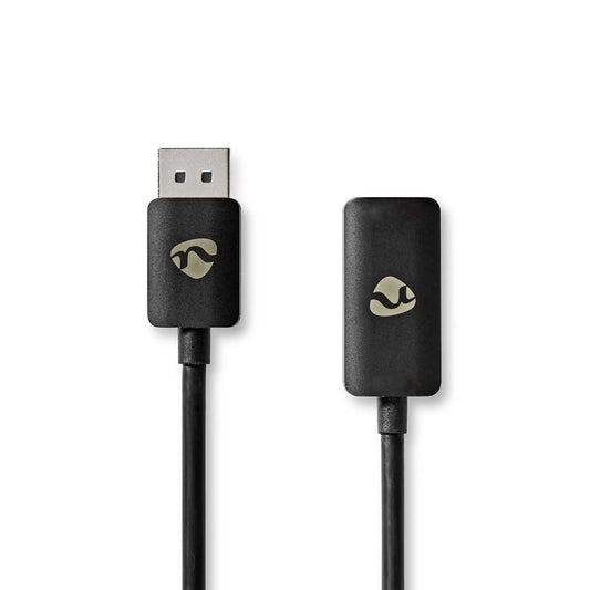 DisplayPort Adapter DisplayPort Male HDMI Output 8K@30Hz Straight 0.20m TPE