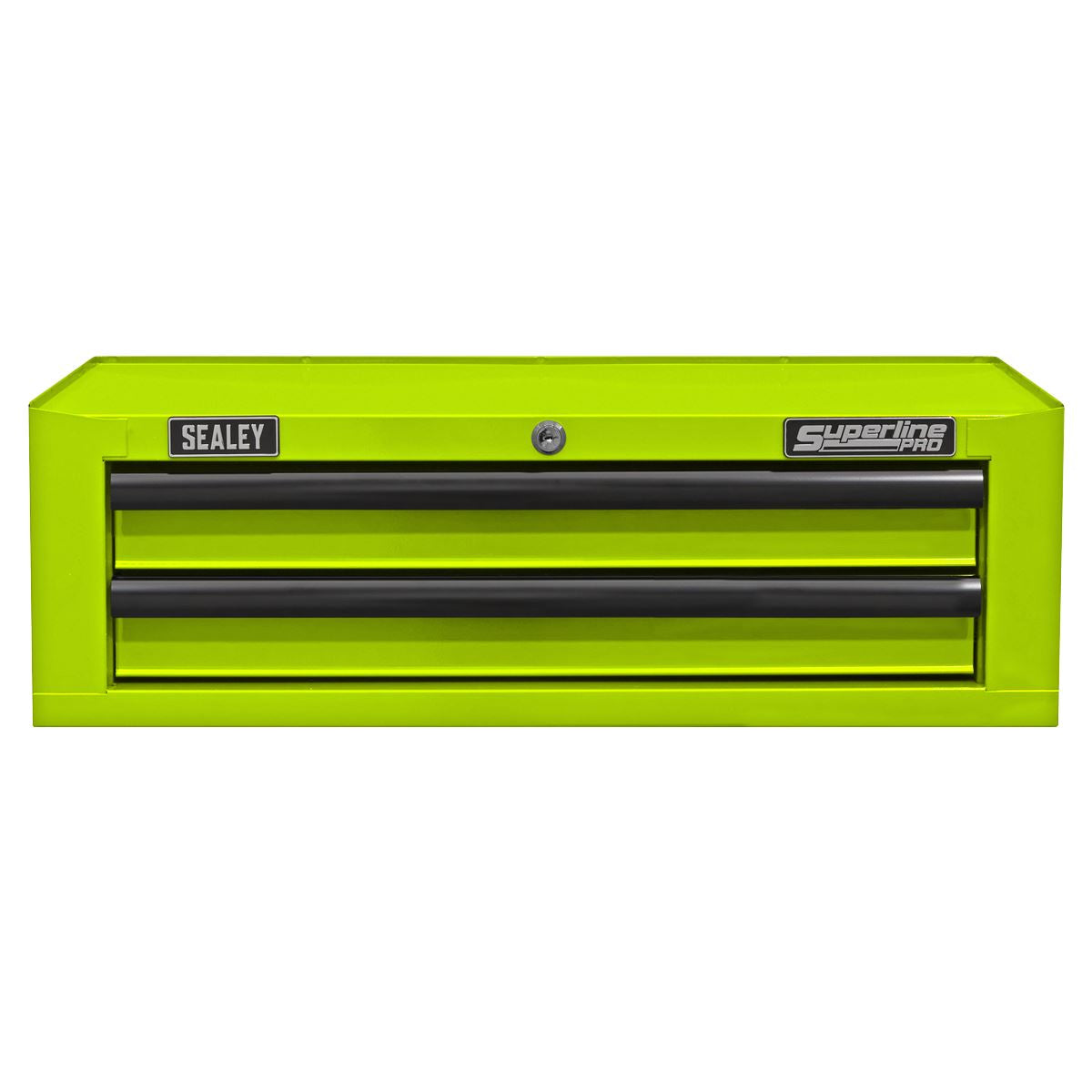 Sealey Superline Pro Mid-Box Tool Chest 2 Drawer with Ball-Bearing Slides - Green/Black AP26029THV