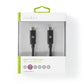 Nedis USB 3.1 Cable (Gen2) USB-C Male to USB-C Male 1m Black - CCGW64750BK10