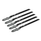 Sealey Jigsaw Blade General Wood 75mm 12tpi - Pack of 5 SJBT119BO