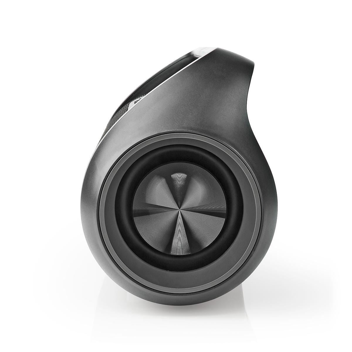 Nedis Party Boombox 6 Hours Playtime Bluetooth® TWS Carrying Handle Black - SPBB320BK