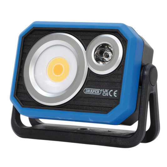 Draper COB XPG Rechargeable Work Light and Powerbank, 10W, 1000 Lumens