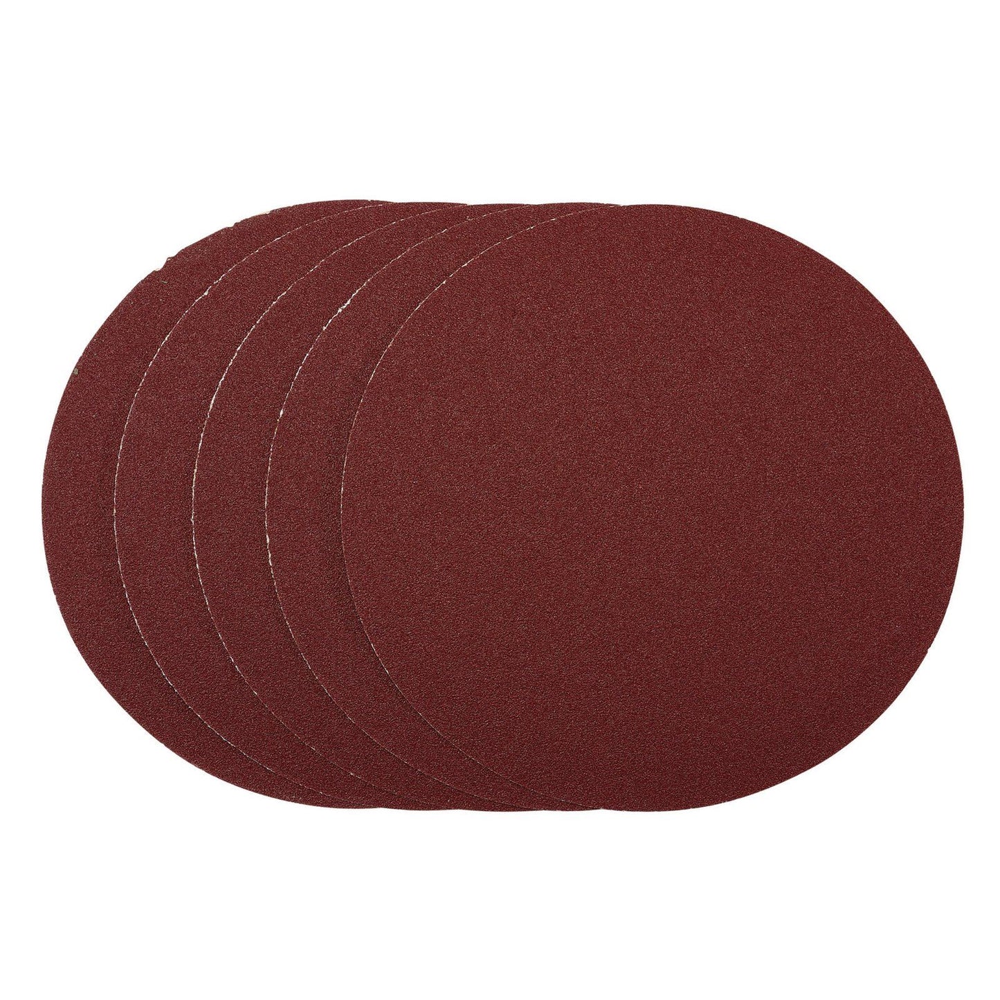 Draper Sanding Discs, 200mm, PSA, 80 Grit, (Pack of 5) SDPSA200 (63026)